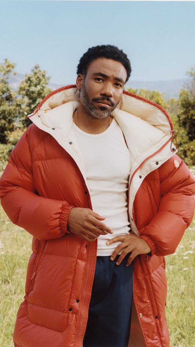 Donald Glover con la colaboración Moncler x Gilga Farm