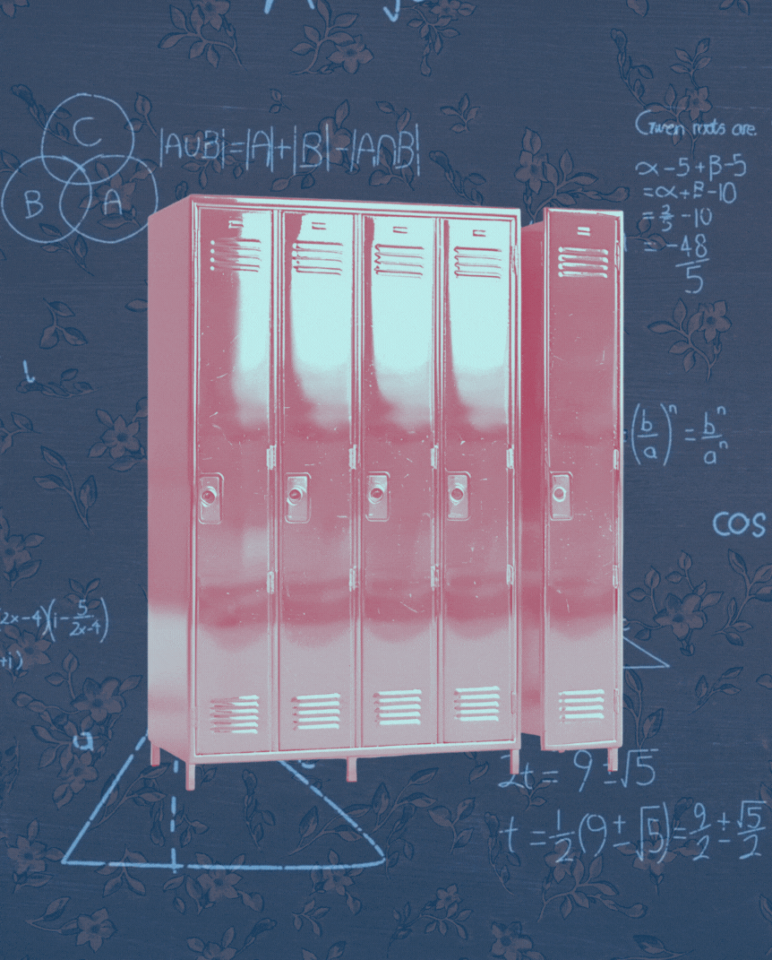 lockers with math
