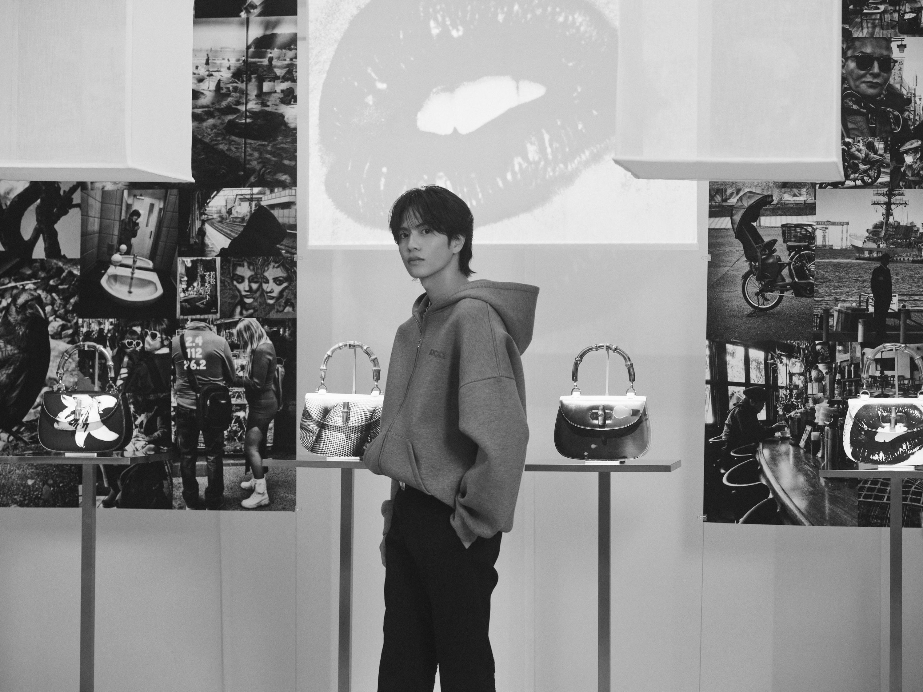 グッチ新宿で森山大道さん写真展－シルクスクリーン印刷の未公開