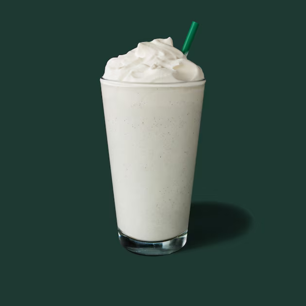 vanilla bean crème frappuccino