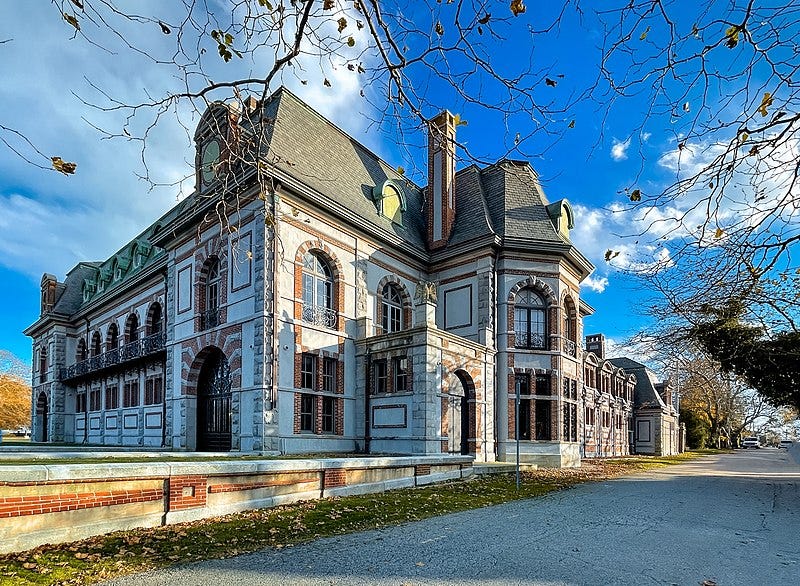 a large stone building