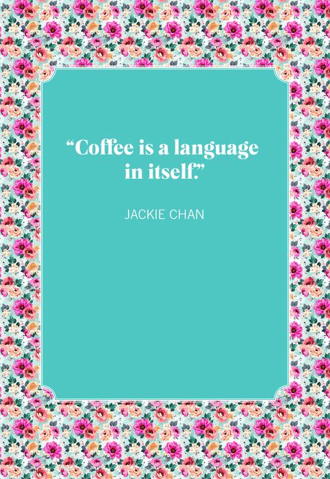 jackie chan coffee quotes