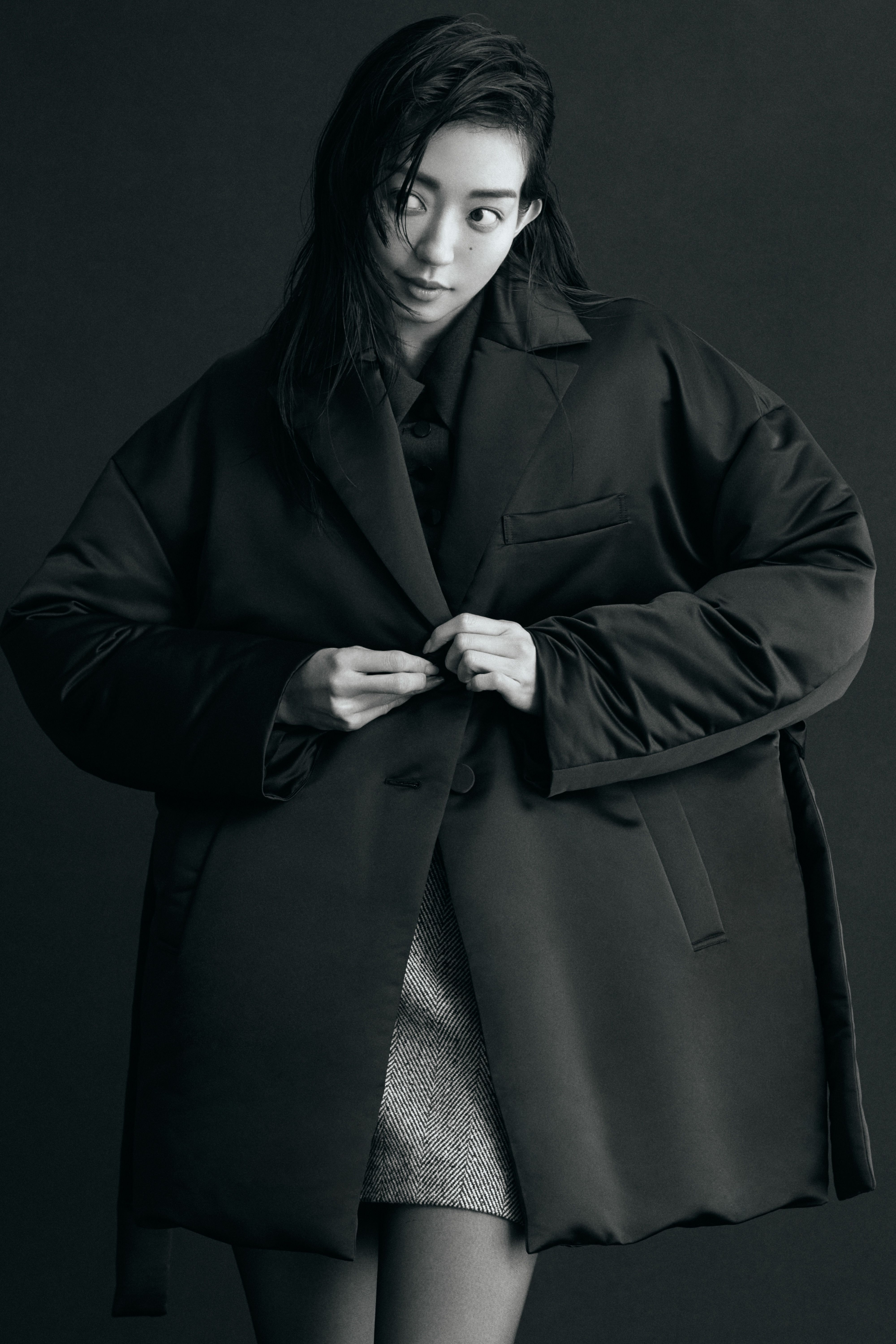 レザー風オーバーサイズジャケット - ブラック | ZARA Japan / 日本