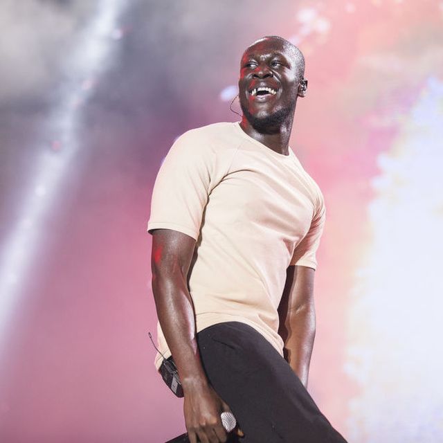 Stormzy performing live on his latest tour