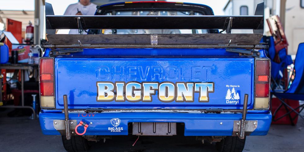 deferred maintenance racing chevrolet luv race truck