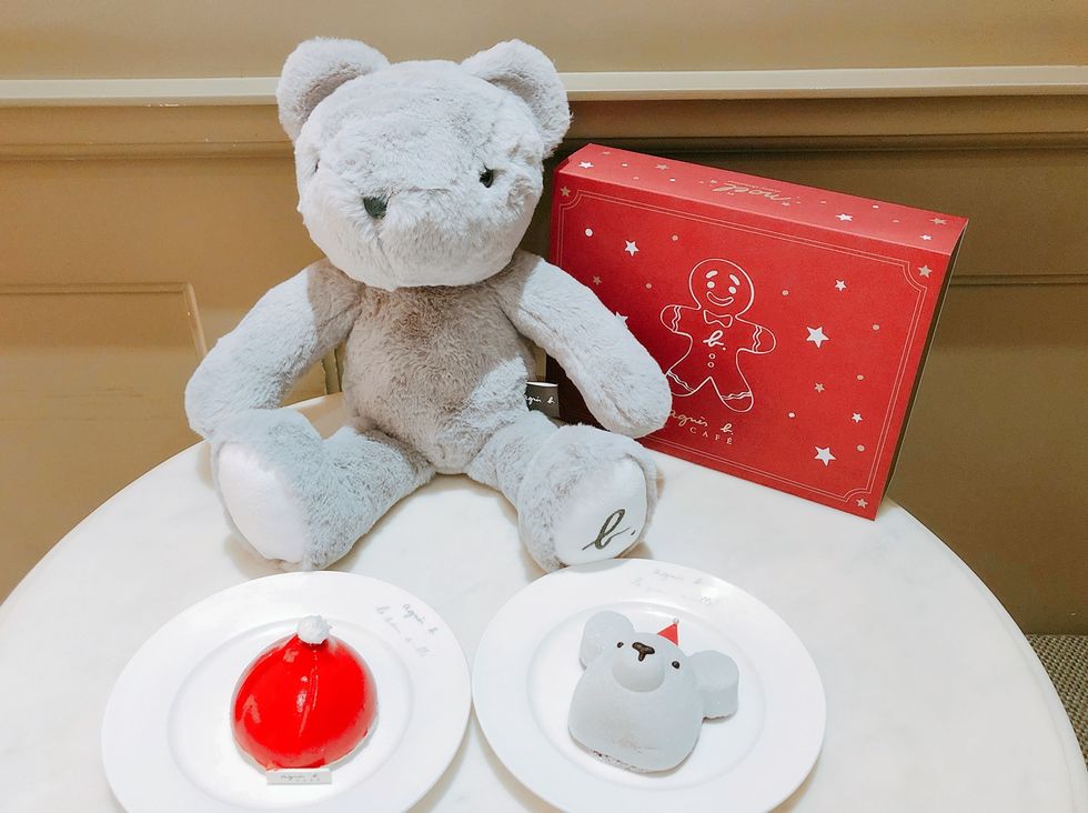 agnès b. CAFÉ 2019聖誕限定蛋糕禮盒組