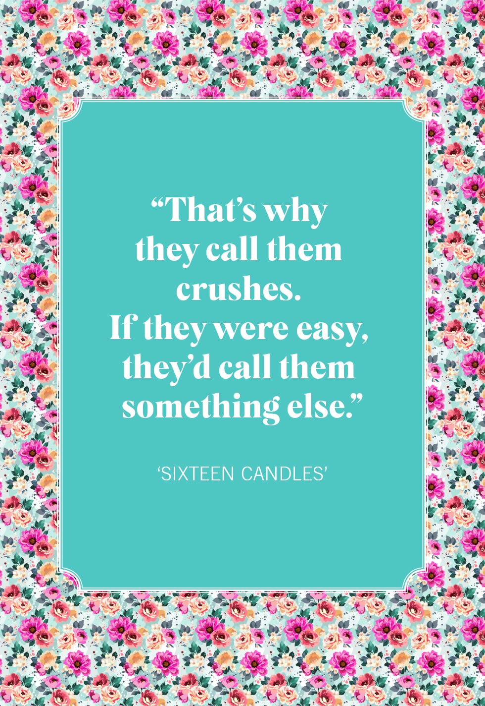 love quotes sixteen candles