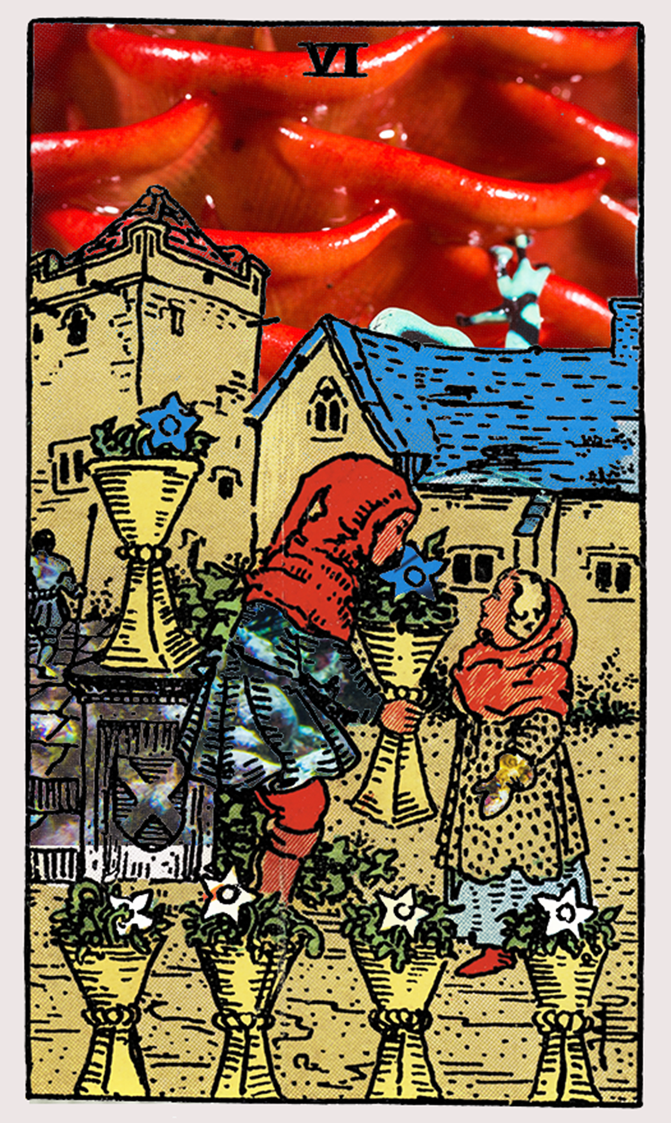 five of cups tarot card