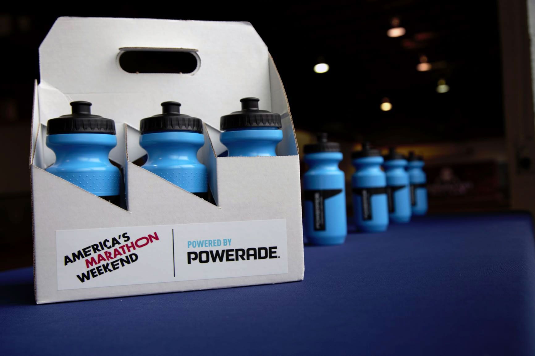 Powerade Bottles & Bottle Carriers