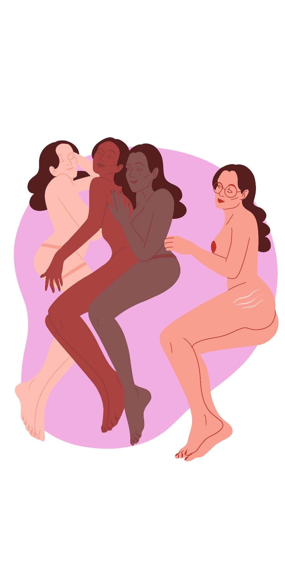 8 Foursome Sex Positions pic
