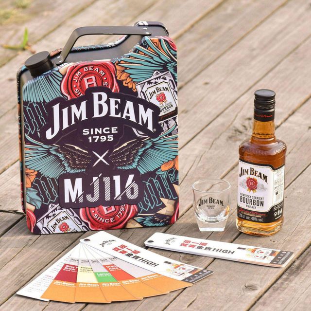 金賓美國波本威士忌攜手「頑童mj116」推出jim beam x mj116「刺青版」聯名mini bar