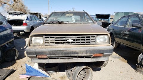 1986 chevrolet spectrum sport in colorado junkyard