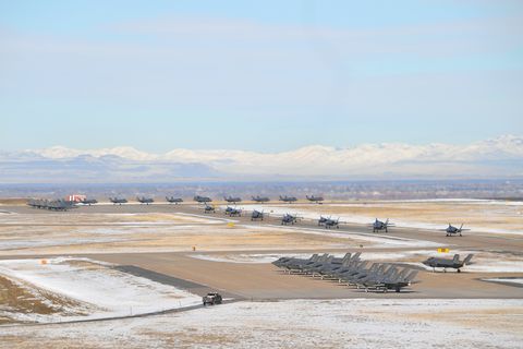 Hill's fighter wings conduct F-35A combat power exercise