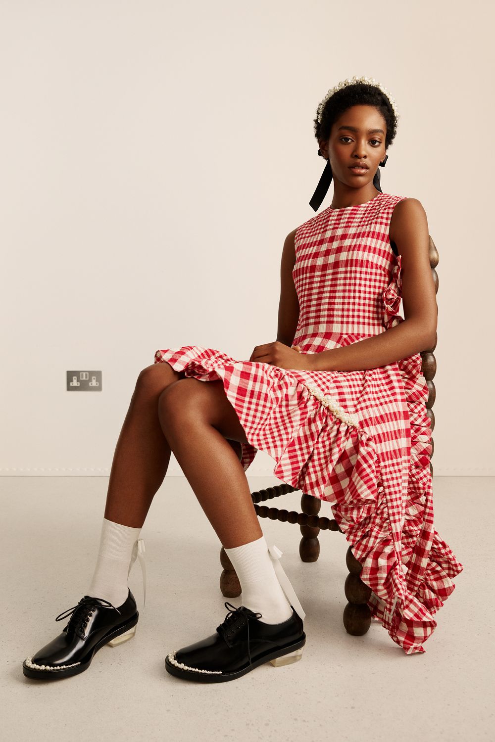 お値下げ！Simone Rocha シモーネロシャ ハート ホワイト M CAVE Online Shop ｜セレクトショップCAVE大阪 / Simone Rocha