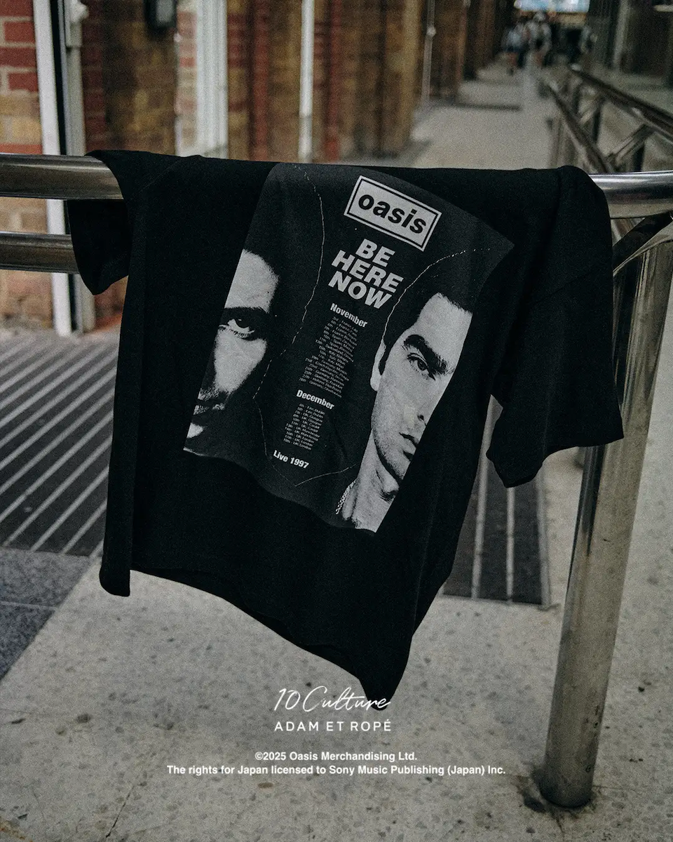 オアシスとアダム エ ロペのコラボTシャツ再び 幻のツアー