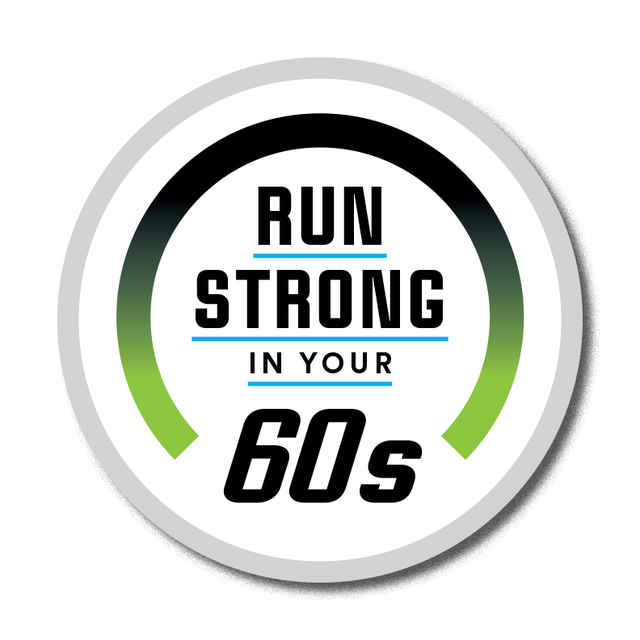 run strong in your 60's badge