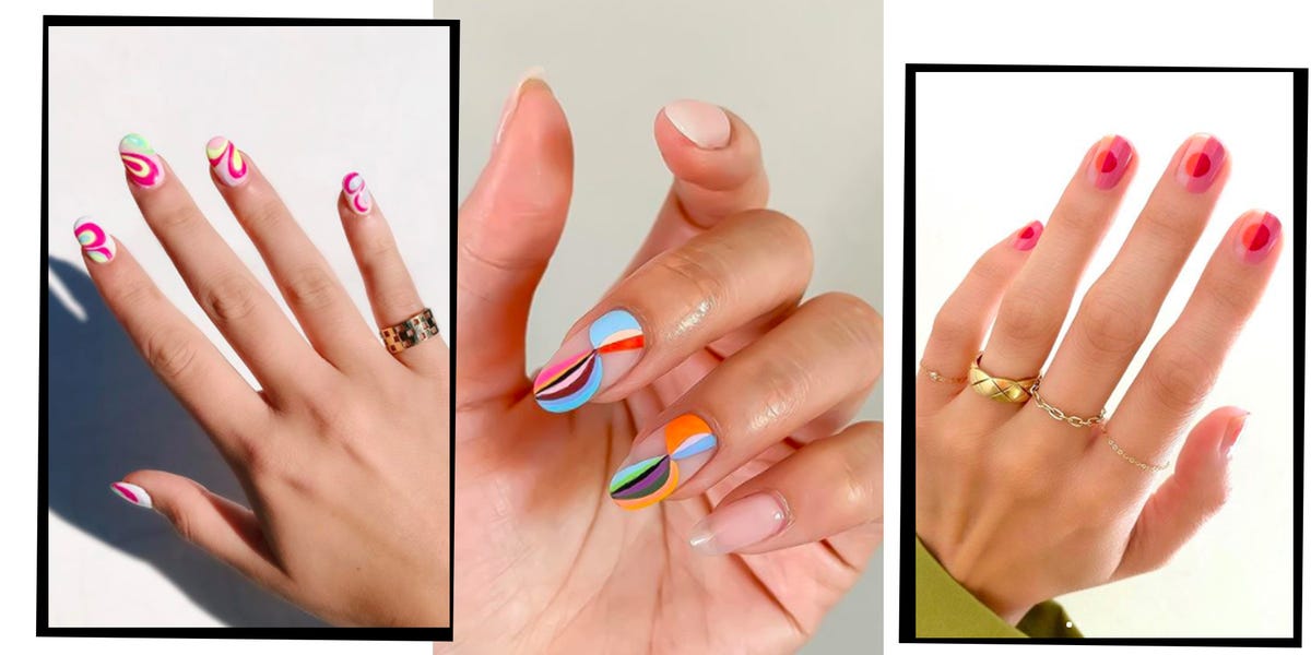 This Psychedelic 60S Nail Art Trend Is Taking Over Instagram