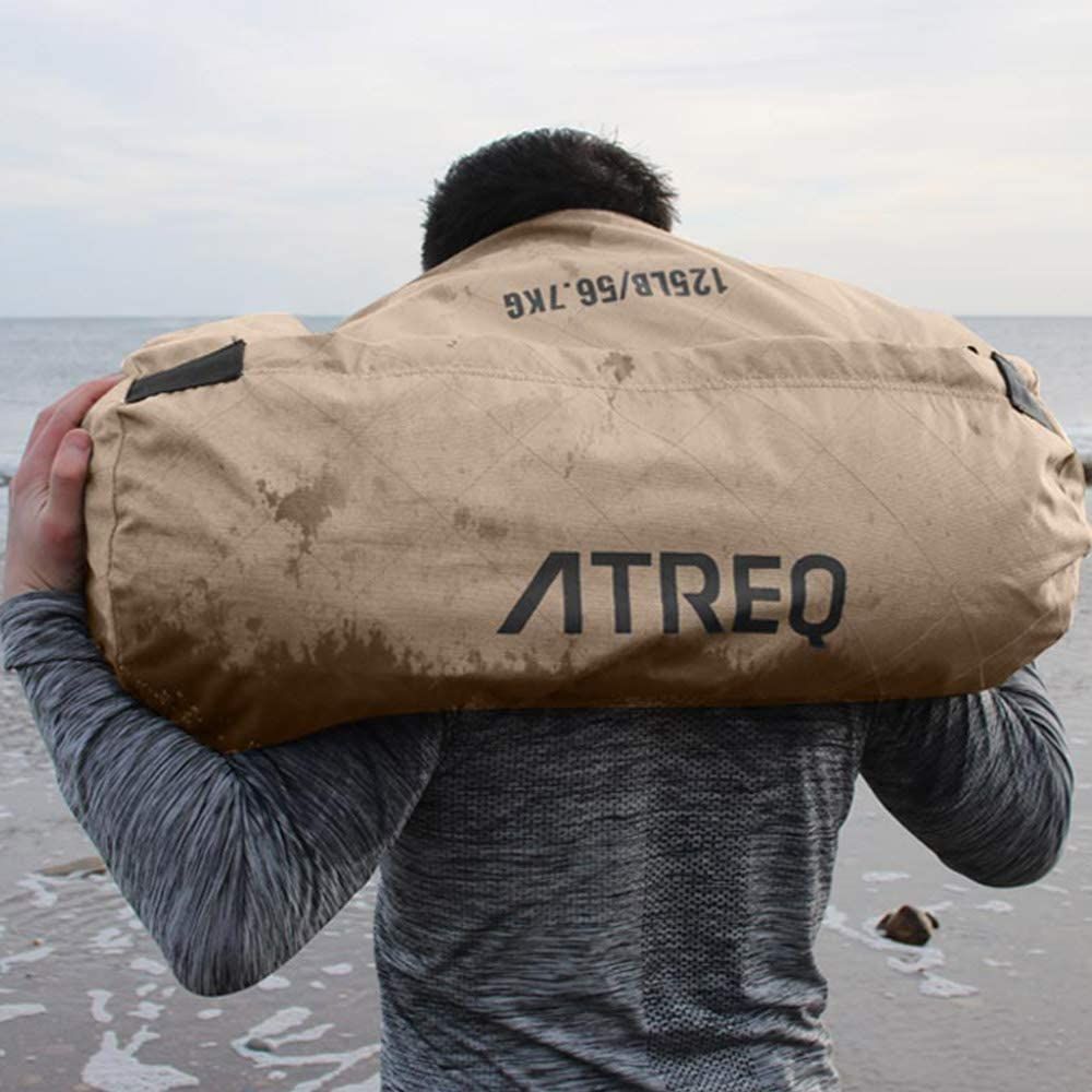 Sandbag exercises for burning fat and building muscle