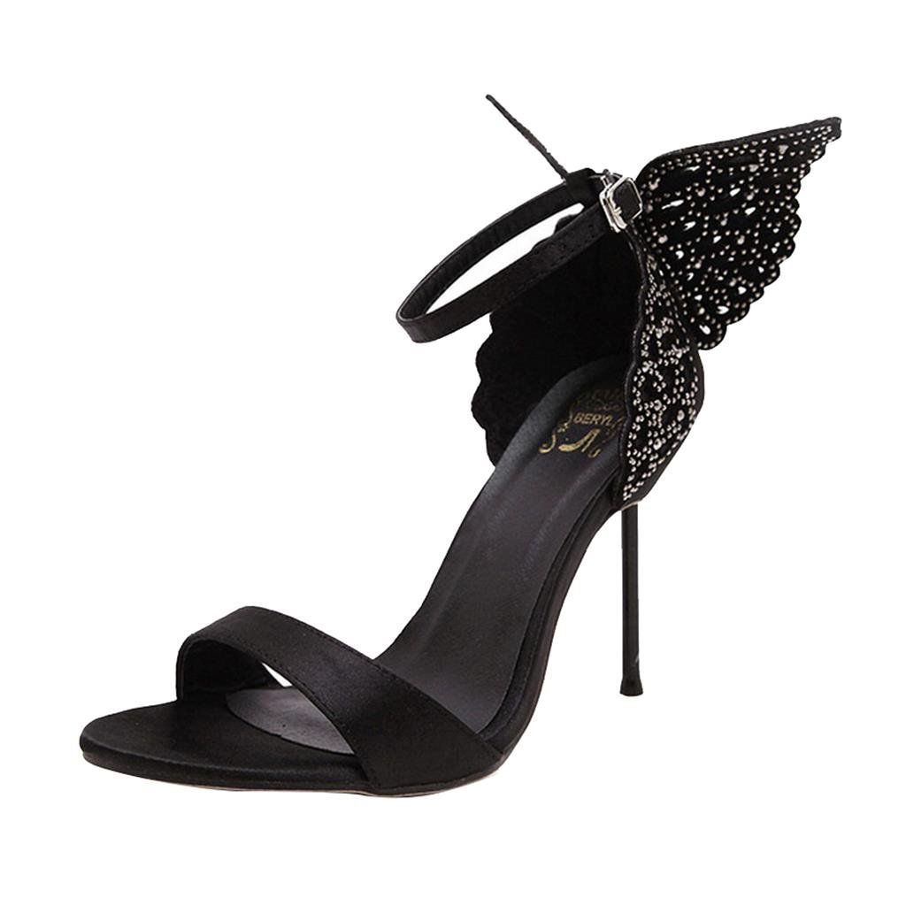 Tacones con alas online de mariposa