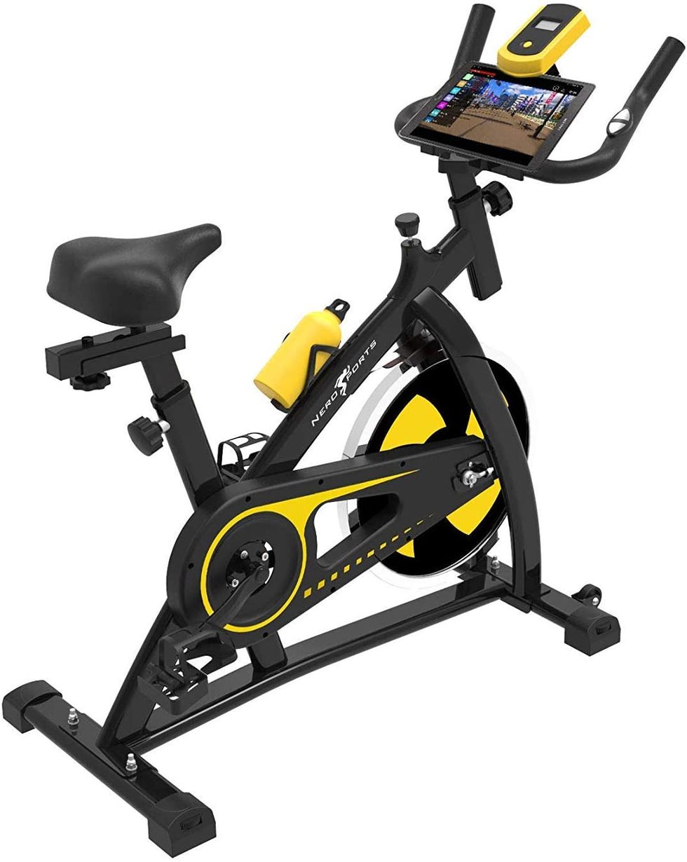 nero sports upright exercise bike indoor studio cycles aerobic training fitness cardio bike