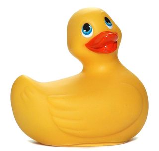 rubber ducky, Bath toy, Toy, Yellow, Duck, Bird, Ducks, geese and swans, Water bird, Beak, 