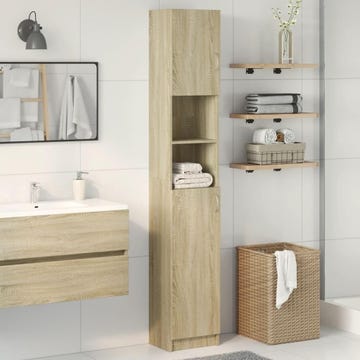 armario estrecho para el baño