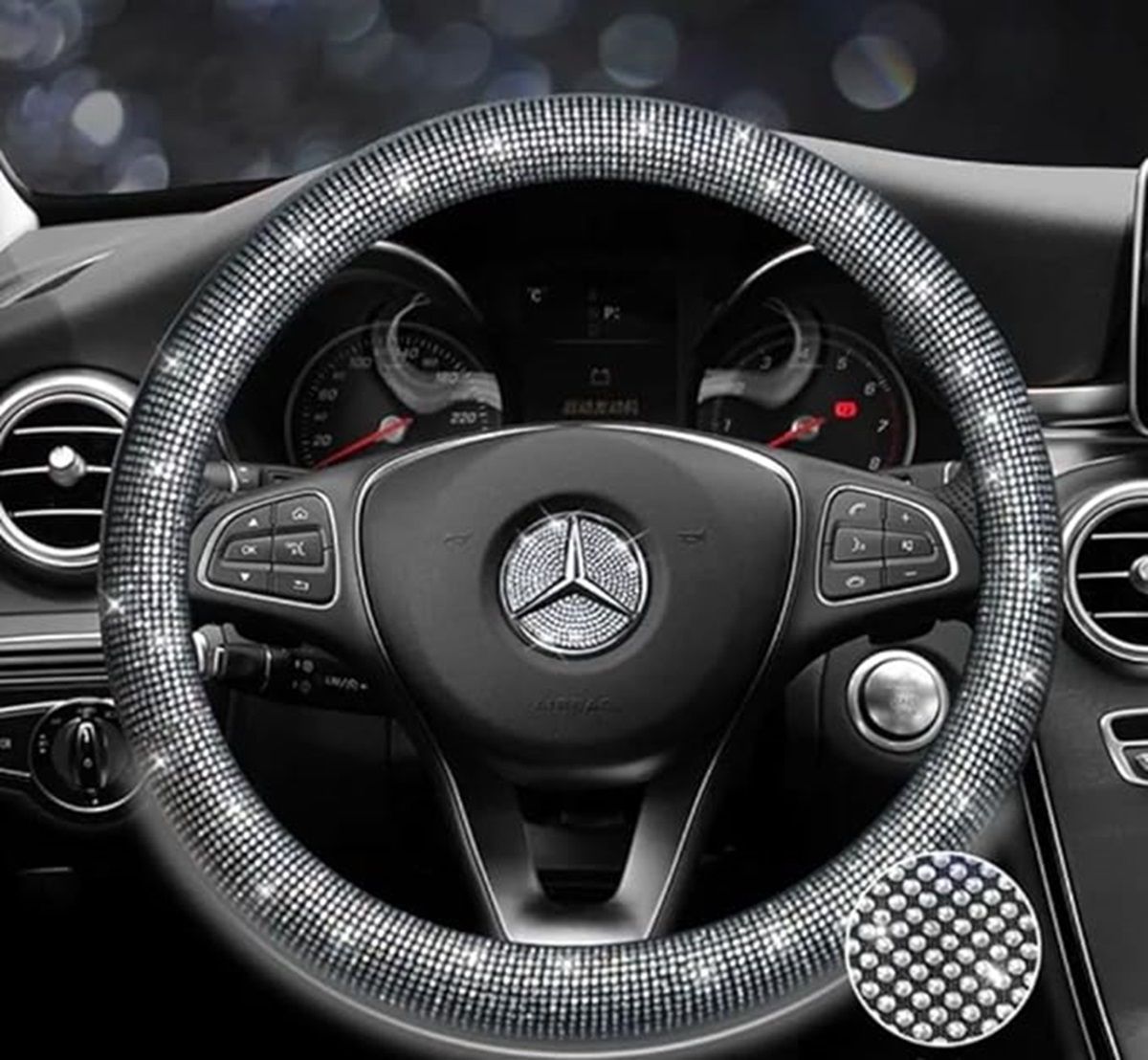NHTSA Warns Rhinestone Steering Wheel Decorations Could Cause Injuries or  Death