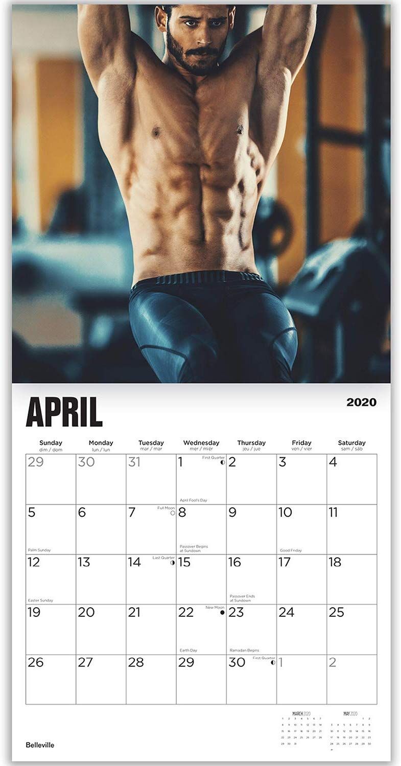 Calendar, Muscle, Font, Abdomen, 