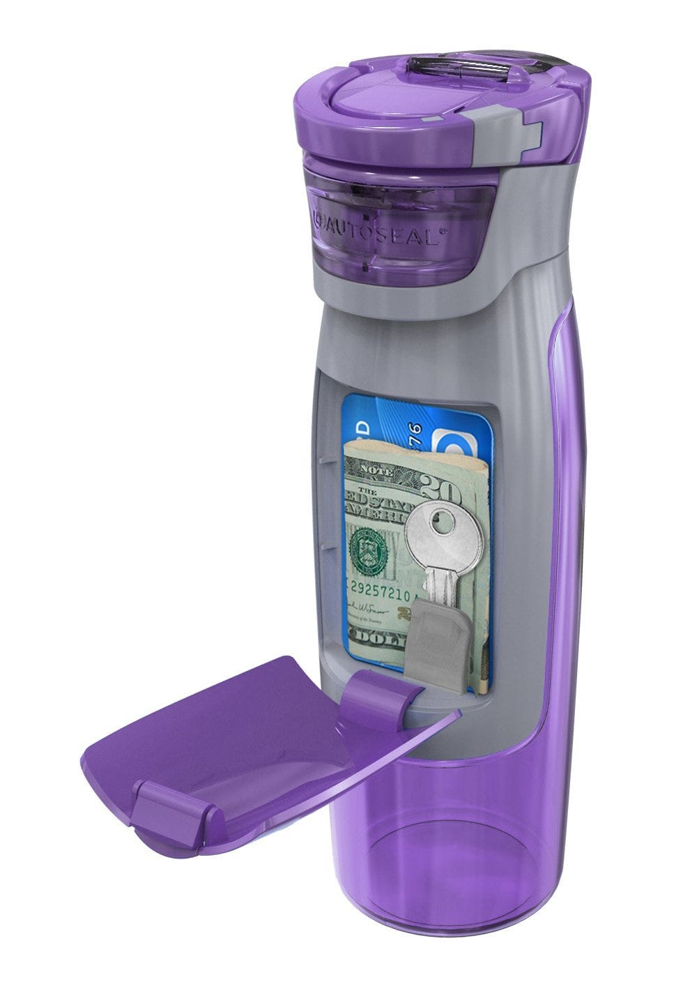 Cell Phone, Wallet, Keys… Reusable Water Bottle!