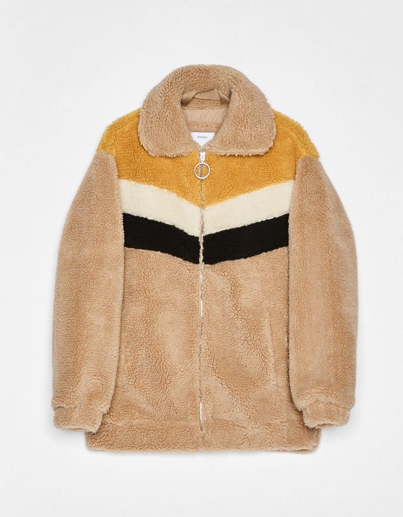 Bershka teddy hotsell bear jacket