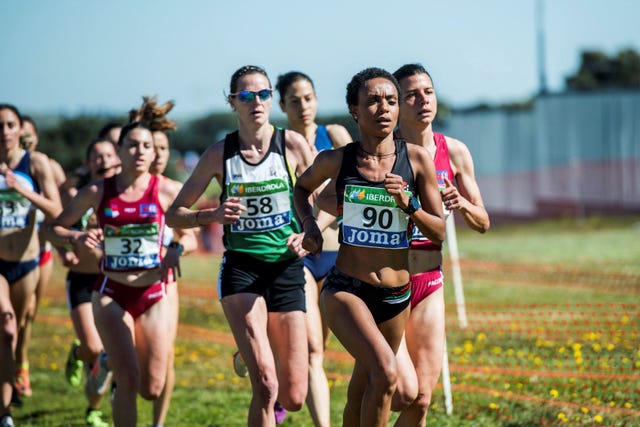 Trihas Gebre lideró la prueba del Campeonato de España de Cross desde los primeros metros