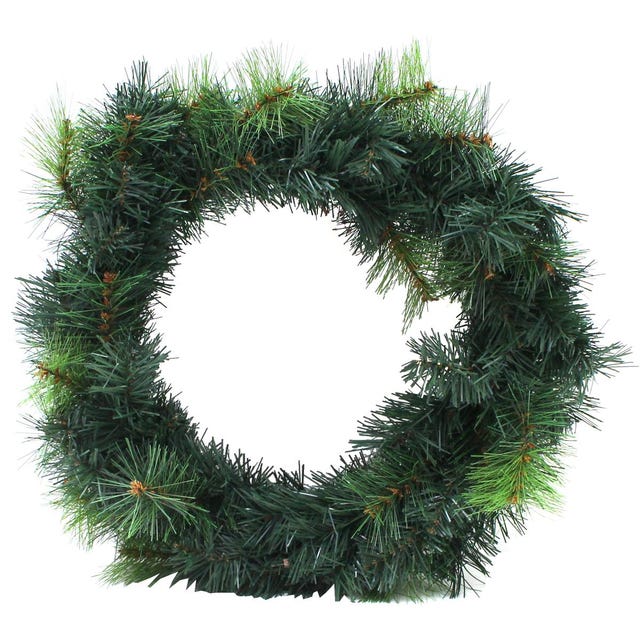 Christmas decoration, oregon pine, White pine, Colorado spruce, Wreath, Tree, Branch, Plant, Fir, Pine, 