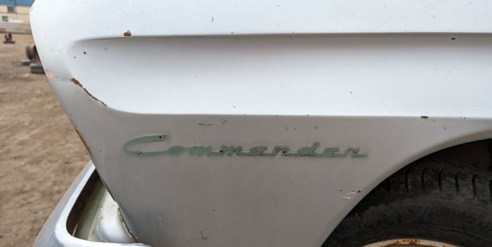 1966 studebaker commander sedan in colorado junkyard