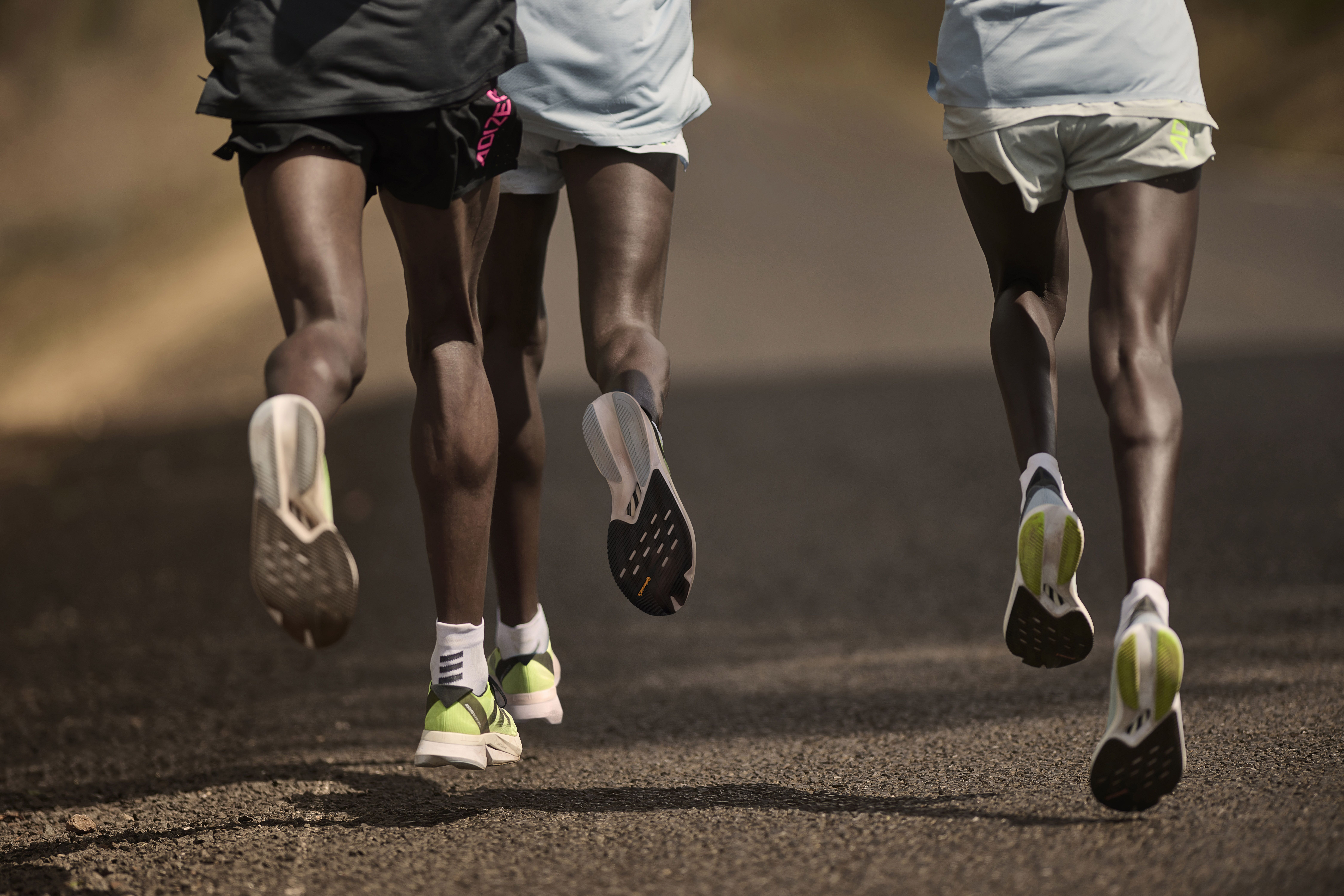What is the average running speed?