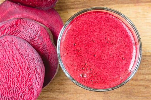 beet juice