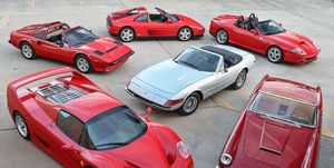 Land vehicle, Vehicle, Car, Sports car, Supercar, Model car, Ferrari f50, Race car, Coupé, Classic car, 