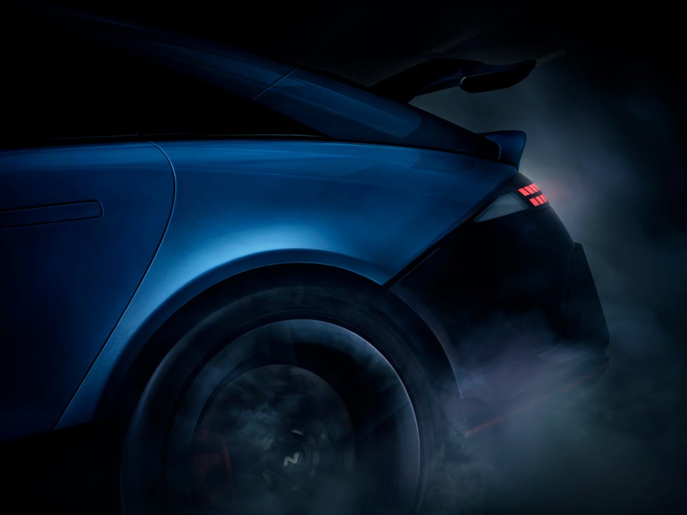 2026 hyundai ioniq 6 n teaser wheel closeup