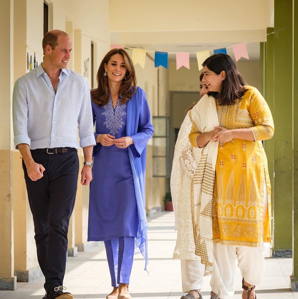 凱特王妃與威廉王子出訪巴基斯坦 外交出搭超用心！