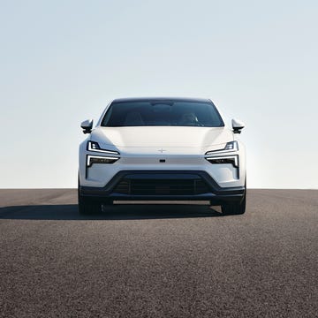 2025 polestar 4 parked on tarmac