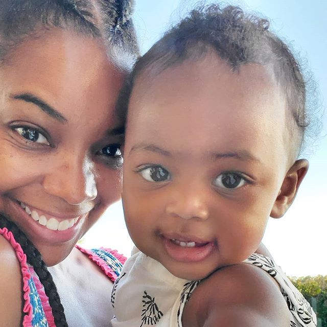 Gabrielle Union Shared The Cutest Photo Of Her Daughter In A Wig