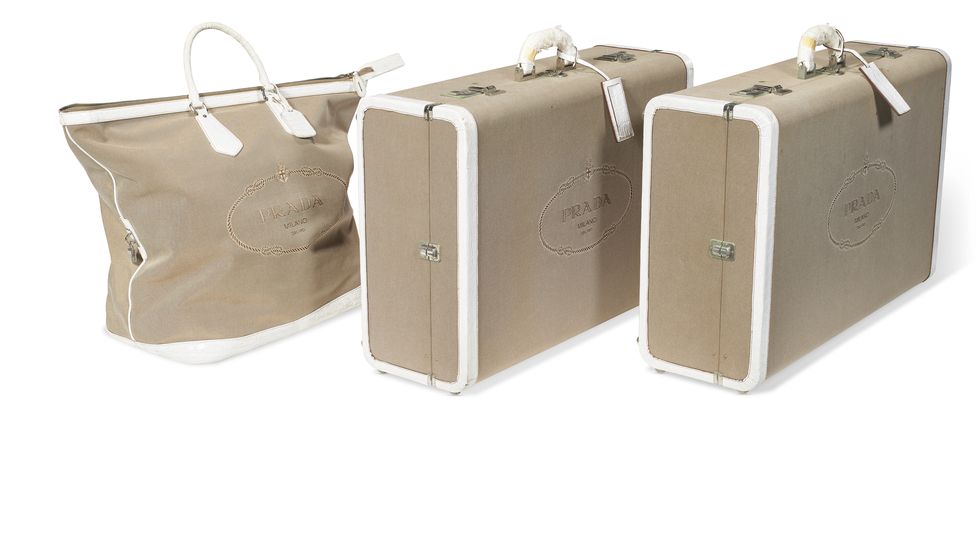 Sold at Auction: Large Louis Vuitton Travel Bag Suitcase Purse