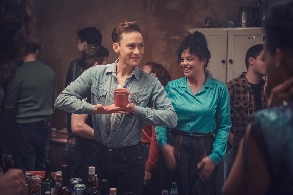 olly alexander and lydia west in it’s a sin