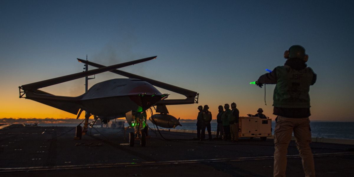 Looks Like the Navy's Stingray Drone Is Going From Tanker to Terminator