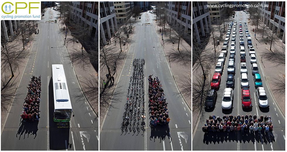Bicycles vs cars