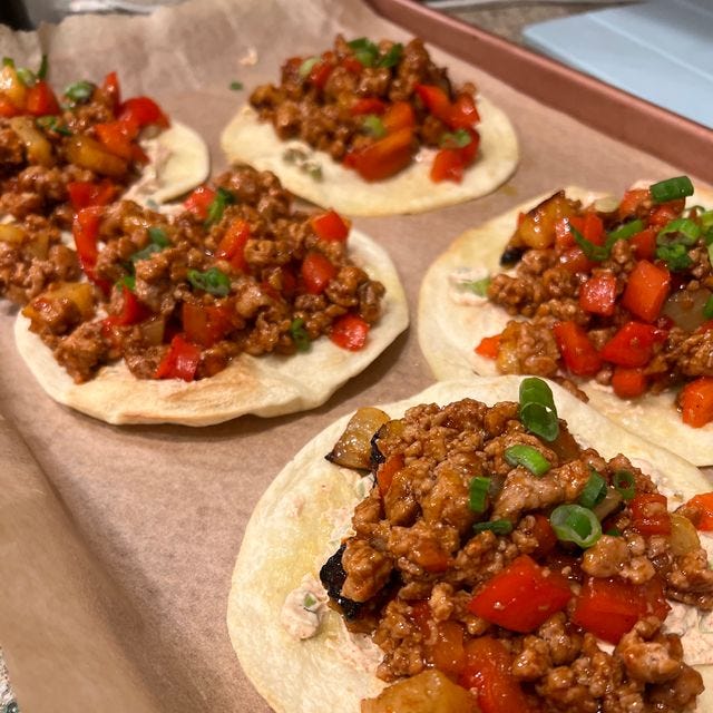 Meal delivery service tostadas on a sheet pan meal delivery service tostadas on a sheet pan