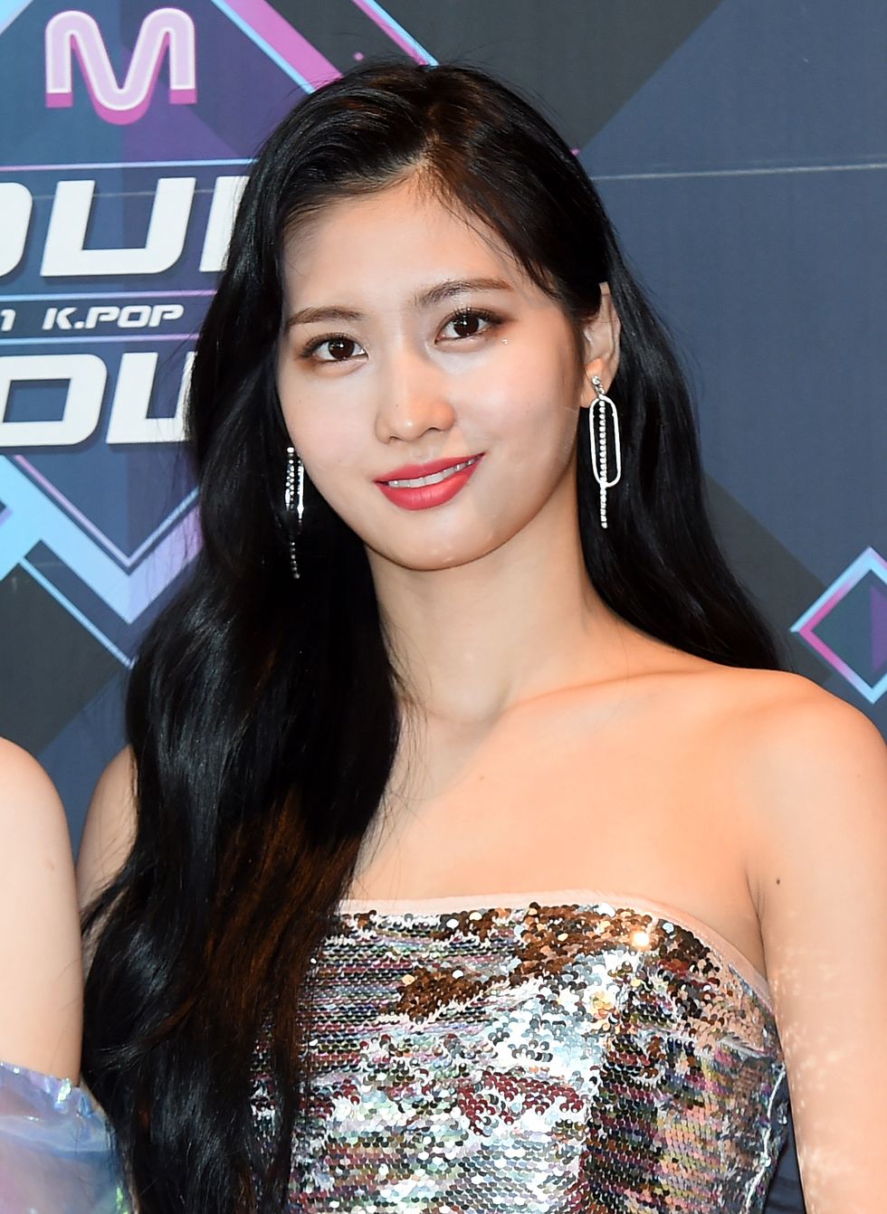 momo of twice arrived to rehearsal for m countdown on september 26, 2019 in seoul, south korea 2019 09 26