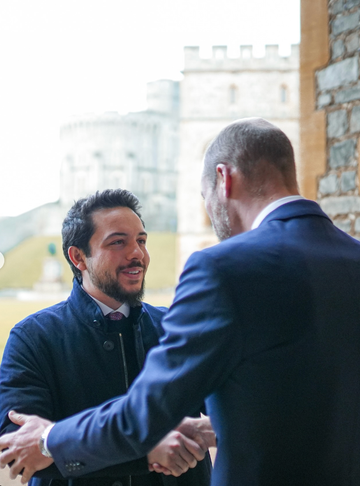 prince hussein of jordan and prince william