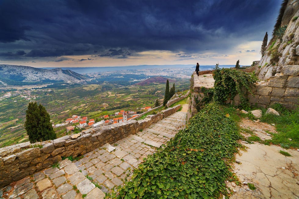 Het uitzicht vanaf Fort Klis