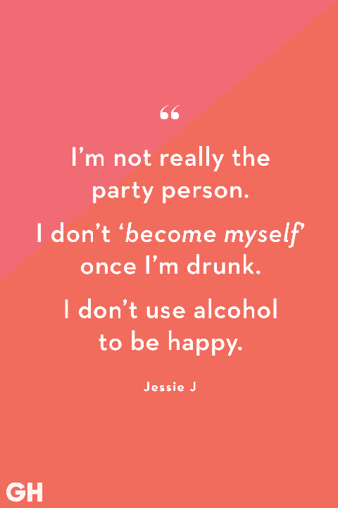 Jessie J Alcohol Quote Singer