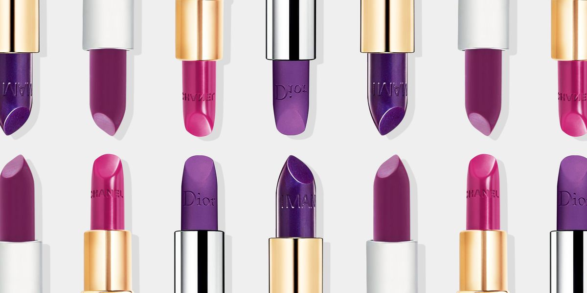 purple lipsticks